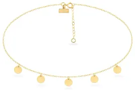 zlota-bransoletka-choker-kolka-na-noge-333