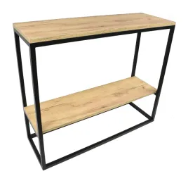 konsola-no5-dab-craft-zloty-loft-90x30x77cm-czarny-mat