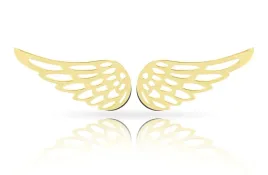 zlote-kolczyki-gwiazd-wings-collection-585