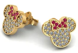 piekne-zlote-kolczyki-myszka-minnie-mouse-333-8kt