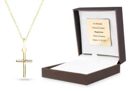 zloty-komplet-krzyzyk-komunia-chrzciny-585-grawer