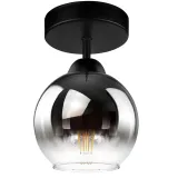 zyrandol-led-szklana-kula-czarna-e27-do-salonu