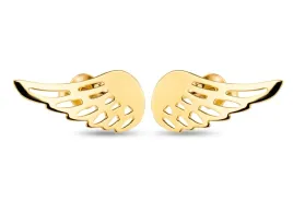 zlote-kolczyki-gwiazd-wings-collection-585