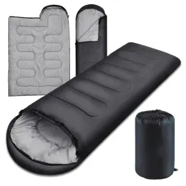 spiwor-turystyczny-z-kapturem-i-koldra-2w1-duzy-czarny-mumia-cieply