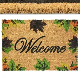 wycieraczka-welcome-40x60cm-wlokno-kokosowe-liscie