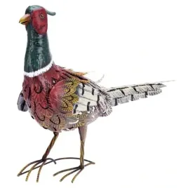 metalowa-figurka-ogrodowa-ptak-kolorowy-bazant-na-taras-balkon-dekoracja