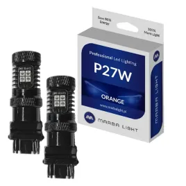 zarowki-led-p27w-3156-t25-pomaranczowe-widoczne-w-czerwonym-kloszu