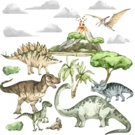 duze-naklejki-na-sciane-dinozaury-zestaw-xl-ozdoba-dekoracja-prezent