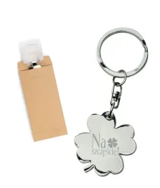 brelok-metalowy-koniczyna-prezent-do-kluczy-grawer