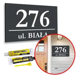 tabliczka-adresowa-antracyt-polysk-na-dom-32x21cm-klej-gratis