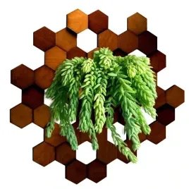 drewniany-kwietnik-wiszacy-sciane-bolt-panele-3d-dekoracja-ozdoba-domowa