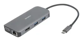 deltaco-usbc-hdmi25-huby-i-koncentratory-usb-type-c-5000-mbit-s-szary