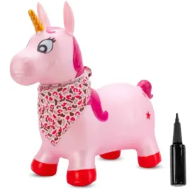 skoczek-gumowy-dla-dzieci-jednorozec-60-cm-rozowy-perlowy-z-bandana-do-skak