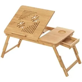 bambusowe-biurko-laptopa-skladany-stol-do-lozka-sofa-regulowana-wysokosc