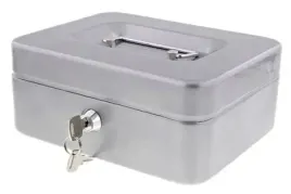 kasetka-na-pieniadze-skarbonka-sejf-klucz-duza-szara-wymiary-20x16x-9-cm