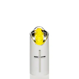 wklad-ledowy-do-zniczy-bialy-ze-srebrnym-wnetrzem-i-krzyzem-12cm-zolty