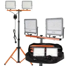 halogen-naswietlacz-led-2x-50w-premium-statyw-budowlany-pokrowiec
