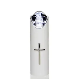 wklad-led-do-zniczy-bialy-ze-srebrnym-wnetrzem-i-krzyzem-17cm-zimny-bialy