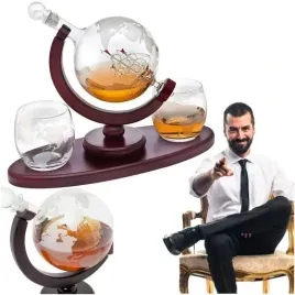 karafka-szklanki-do-whisky-statek-globus-grawer