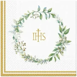 serwetki-papierowe-komunijne-komunia-ihs-zielone-galazki-20-szt-33-cm