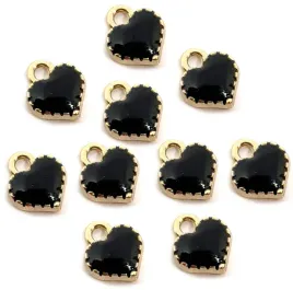 zawieszka-do-bransoletek-walentynki-serce-serduszko-czarne-emalia-8mm-10sz