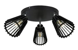lampa-czarna-plafon-zyrandol-ruchomy-sufit-klosz-3-drewno-piramidka-eko