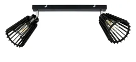 lampa-czarna-plafon-zyrandol-ruchomy-sufit-klosz-2-drewno-piramidka-eko