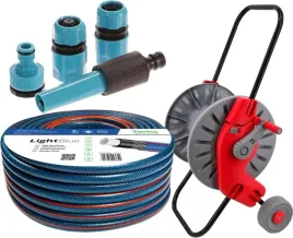 waz-ogrodowy-4-warstwowy-22bar-3-4-20m-zlaczki-wozek-beben-stojak-zwijak