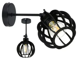 lampa-kinkiet-czarny-na-1x-e27-scienny-regulowany-loft-kula-drewno-czarne