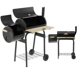 grill-weglowy-z-wedzarnia-ruszt-60x30cm-ogrodowy-komora-wedzenia-ruszt-kola