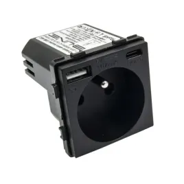 gniazdo-230v-pojedyncze-czarne-z-uz-do-ramek-b-line-usb-2a-typu-a-c-charge