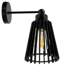 lampa-czarna-kinkiet-e27-scienny-staly-loft-drewno-piramidka-eko-czarny
