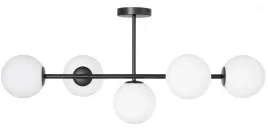 lampa-sufitowa-5-mleczne-kule-milano-czarna