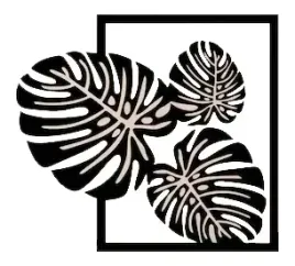 obraz-azurowy-dekoracja-scienna-3d-liscie-monstera-l-panel-fi-40cm