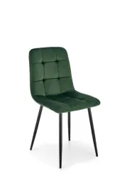 krzeslo-ciemny-zielony-czarny-tapicerowane-velvet-k526