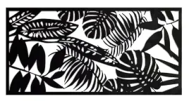 obraz-azurowy-dekoracja-scienna-3d-liscie-monstera-palma-l-panel-90x45cm