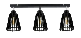 lampa-czarna-plafon-zyrandol-ruchomy-sufit-klosz-3-drewno-piramidka-eko