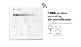 pilot-panel-milight-b1-mono-4-strefy-na-2x-aaa-stan-nowy