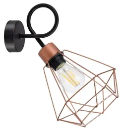 lampa-kinkiet-e27-scienny-staly-loft-drut-diament