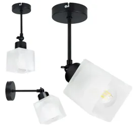 lampa-kinkiet-zyrandol-ruchomy-loft-klosz-szklany