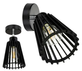lampa-czarna-kinkiet-e27-scienny-ruchomy-loft-drewno-piramidka-eko-czarny