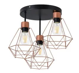 lampa-plafon-sufitowa-zyrandol-loft-drut-diament-3