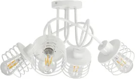 lampa-sufitowa-zyrandol-wiszaca-loft-drut-sprezyna