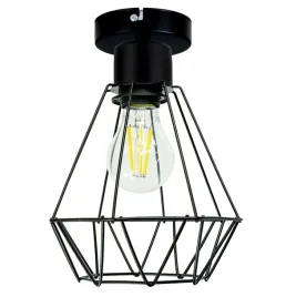 lampa-stala-sufitowa-plafon-loft-klosz-drut-na-e27