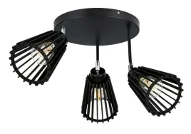 lampa-czarna-sufitowa-plafon-zyrandol-ruchomy-wysoki-drewno-piramidka-eko