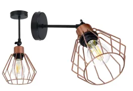 lampa-kinkiet-scienny-regulowany-loft-drut-brylant