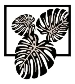 obraz-azurowy-dekoracja-scienna-3d-liscie-monstera-xl-panel-fi-60cm