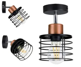 lampa-sufitowa-zyrandol-plafon-loft-drut-sprezyna