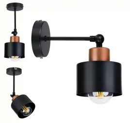 lampa-sufit-kinkiet-scienny-regulowany-loft-kubek