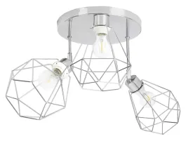 lampa-plafon-zyrandol-ruch-loft-drut-diament-chrom